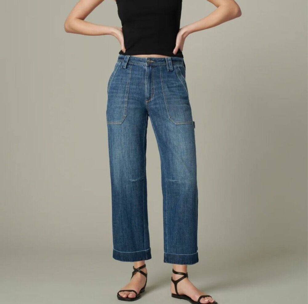 NEW JOE’S Jeans The Relaxed Carpenter Womens Size 29 Blue Denim Echelon Mid-Rise